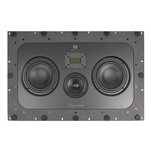 TDG Audio IWLCR-66v2 Dual 6.5” 3-way In-wall LCR Speaker